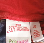 Spiderman hoodie sweatshirt for 3-4 years like new, grey