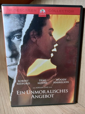 Indecent Proposal DVD like new with English subtitles, German edition
