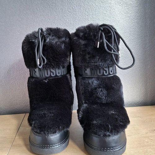 Love Moschino women's boots new, black, size 38