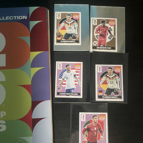 Panini World Cup 2026 sticker album 91% complete with extra stickers