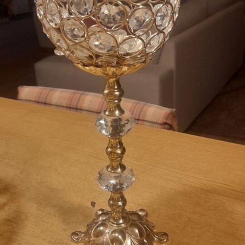 Set of used candlesticks and centerpiece from Istanbul