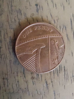 Νόμισμα One Penny 2014 Ηνωμένο Βασίλειο, Ελισάβετ Β΄ 4ο πορτρέτο