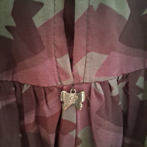 Regalinas transparent dress with long sleeves, like new, brown