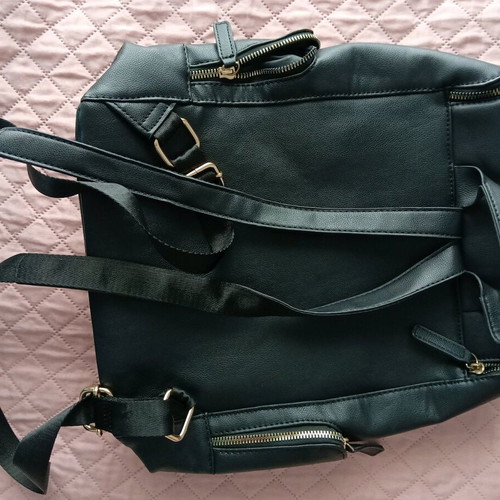 Backpack black Spiral like new with multiple external pockets