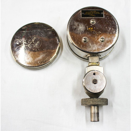 U.S.N American Navy Pressure Gauge and Protective Cap used