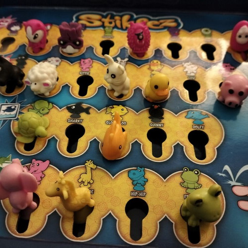 Stikeez figures used, box with 14 pieces Lidl