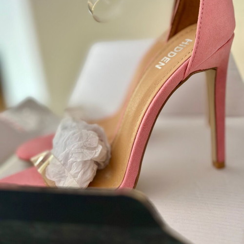Hidden Fashion Pink Heels New Size 38