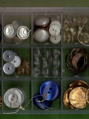 Κουμπιά ραπτικής ποικιλία από τη δεκαετία του '80