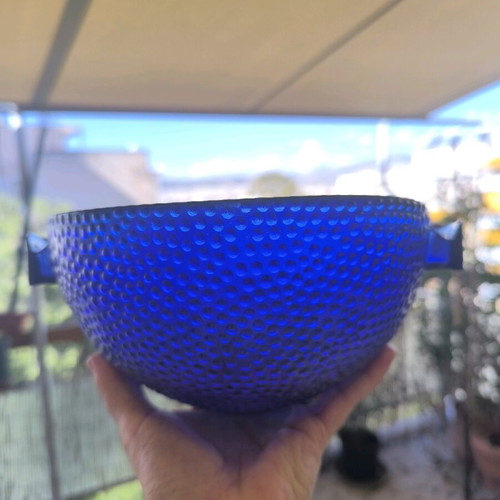 Cobalt Glass Bowl like new