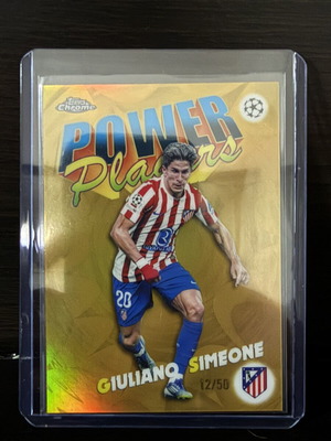 Topps 2026 Chrome UCC Giuliano Simeone #PP-16 Power Players card new