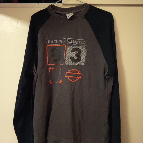 Harley Davidson long sleeve shirt used, size M