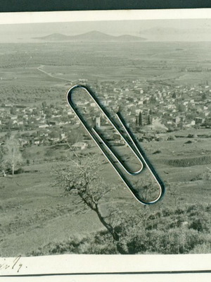 Παλιά καρτποστάλ Αταλάντη - άποψη μεταχειρισμένη, 1952