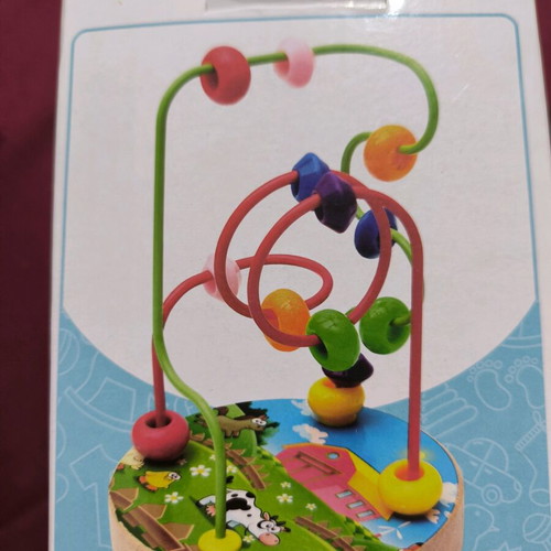 Wooden marble toy new for fine motor skills practice