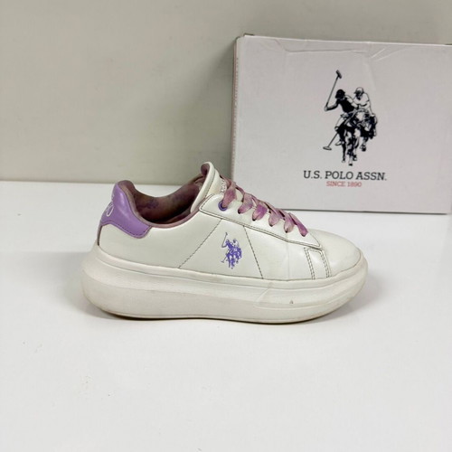 U.S. Polo Assn. Helis sneakers used, size 35, white