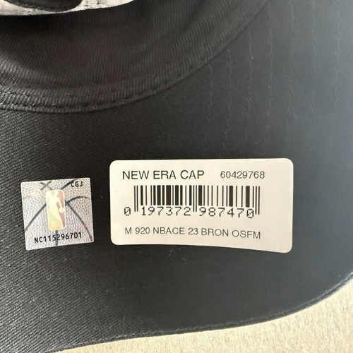 New Era 9TWENTY NBA Brooklyn Nets hat new, one size, black