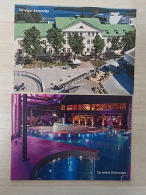 Καρτ ποσταλ Φινλανδίας Club Saimaa, καινούργιες, σετ 2 τεμαχίων