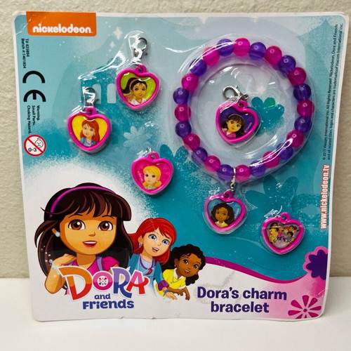 Dora & Friends charm bracelet set new, unopened in packaging