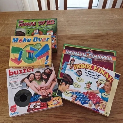 Board game pack of 5 used with bonus Balonis Boom Boom