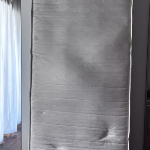Jysk bed with slats and mattress