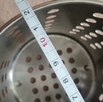 Cutlery drying holder used