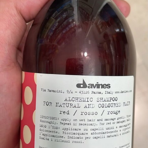 Alchemic Shampoo for Natural and Coloured Hair 280 ml Davines