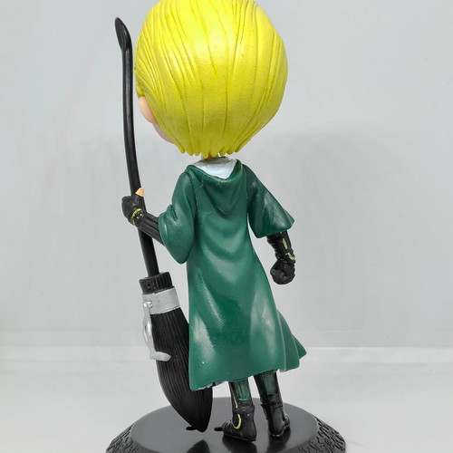Draco Malfoy Q Posket figure Harry Potter Slytherin Quidditch 15cm like new
