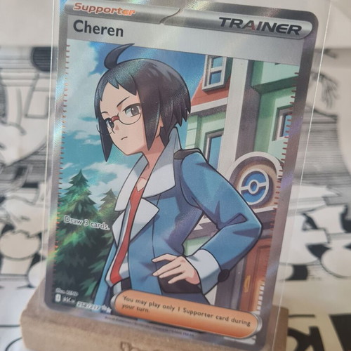 Pokemon Cheren 258/217 Full Art Trainer Ultra Rare Holo card new