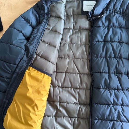 Men's down jacket Pepe Jeans XL like new, black
