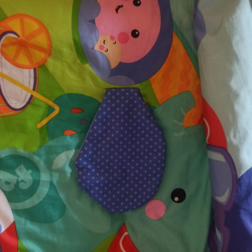 Fisher-Price Baby Activity Blanket like new, 145x100 cm
