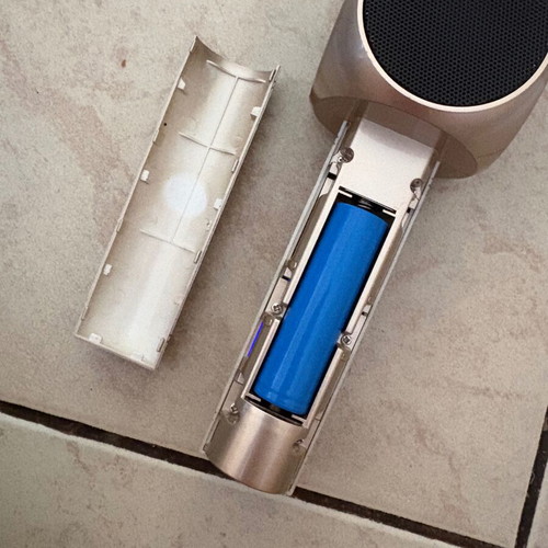 Magic Karaoke Player E103 wireless microphone, gold