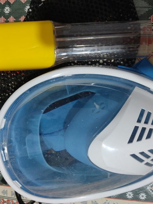 Scuba diving mask like new, face mask for sea