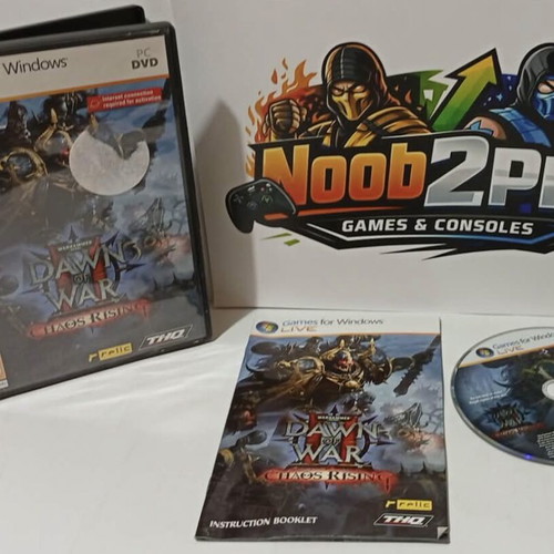 Warhammer 40,000 Dawn of War II Chaos Rising PC DVD used