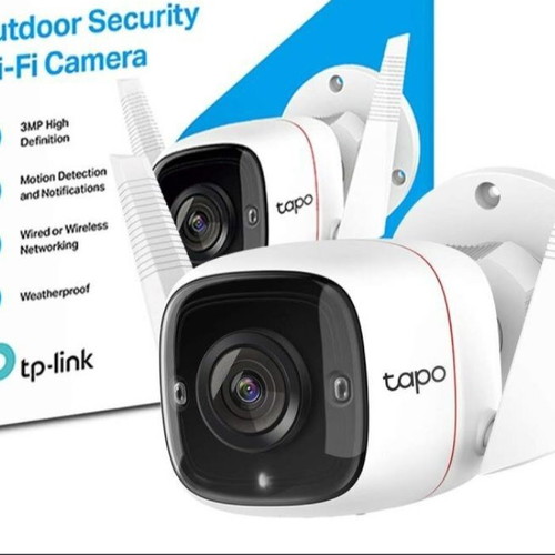 Tapo outdoor Wi-Fi security cameras, set of 3