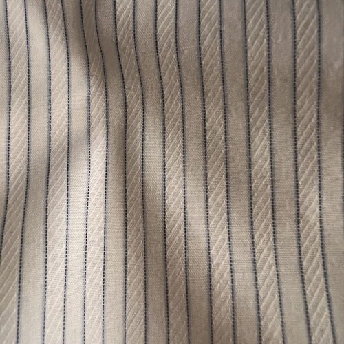 Prince Oliver men's white striped shirt used, long sleeve