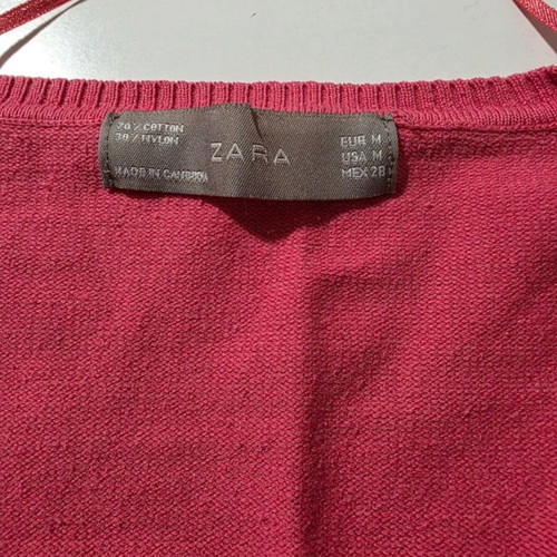 Zara pink cardigan, size M