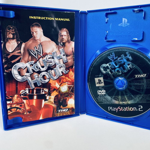 WWE Crush Hour PlayStation 2 PS2 used, complete, English