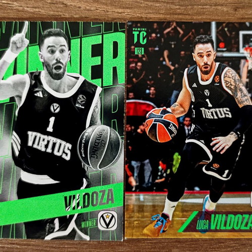 Panini Top Class Euroleague Cards Luca Vildoza Mint Condition