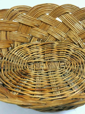 Wicker basket vintage used