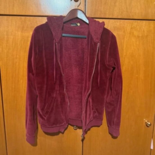 SugarFree hoodie used, red, size M