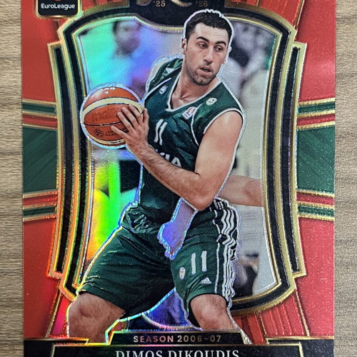 2025-26 Panini Select Euroleague Basketball Dimos Dikoudis card like new