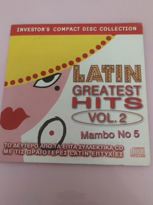 Latin Greatest Hits Vol 2 CD new