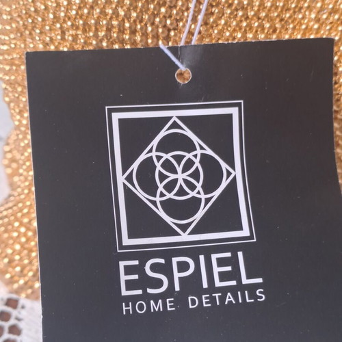 Espiel Poodle Decorative Dog New, Gold Color