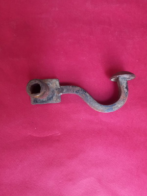 Forged door handle