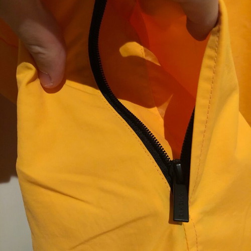 Sik Silk Windbreaker Jacket New Yellow Size L