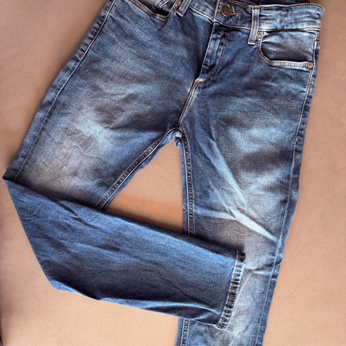 Tommy Hilfiger women's pants used, blue, elastic size S-M