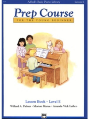 Alfred Basic Piano Library Prep Course Lesson Book Level E