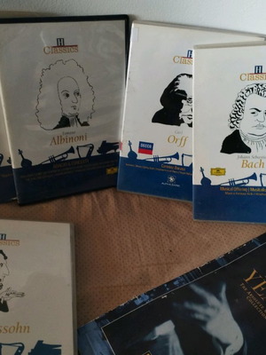 Classical music 5 CDs used with booklet