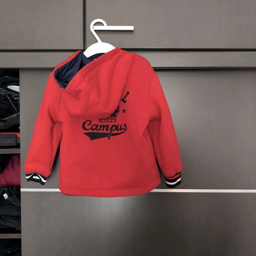 Orchestra reversible jacket like new, blue red No 4-5