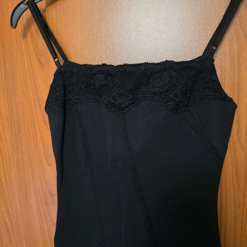 Black midi dress