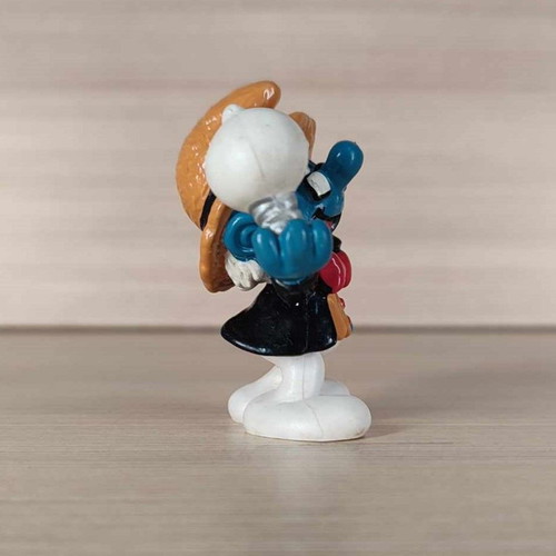 Φιγούρα Στρουμφάκι Thomas Edison μεταχειρισμένη, Schleich Peyo 1984